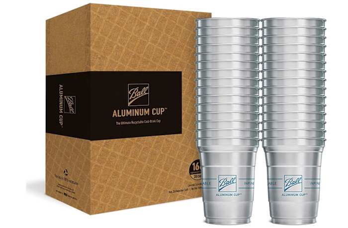Ball aluminum cup